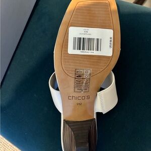 Chico's Bone Julia Nappa Heels